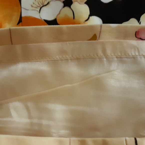 David Meister Brown Sheath Floral Print Dress size 4 - Picture 4 of 7